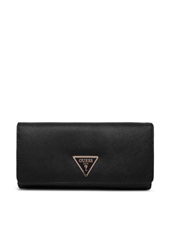 Portfel Guess Laurell II Slg SWZG74 59155 Czarny ze sklepu eobuwie.pl w kategorii Portfele damskie - zdjęcie 189188970