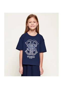 Guess T-shirt | Regular Fit ze sklepu Gomez Fashion Store w kategorii Bluzki dziewczęce - zdjęcie 189189392