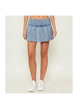 Guess Jeans Jeansowa spódnica PLEATED ze sklepu Gomez Fashion Store w kategorii Spódnice - zdjęcie 189189534