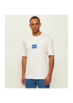 Hugo Blue T-shirt Nayonix | Regular Fit ze sklepu Gomez Fashion Store w kategorii T-shirty męskie - zdjęcie 189189591