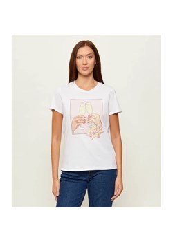 GUESS T-shirt CLINK EASY | Regular Fit ze sklepu Gomez Fashion Store w kategorii Bluzki damskie - zdjęcie 189189664