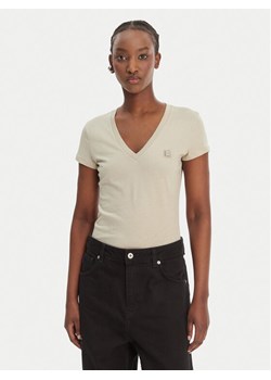 Armani Exchange T-Shirt XW002292 AF10356 U6275 Beżowy Regular Fit ze sklepu MODIVO w kategorii Bluzki damskie - zdjęcie 189191130