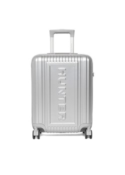 Hunter Walizka kabinowa CEO-HUNTER-S-002-08 Srebrny ze sklepu MODIVO w kategorii Walizki - zdjęcie 189191141