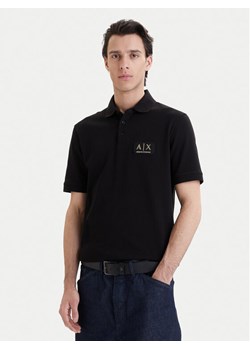 Armani Exchange Polo XM002231 AF10366 UC001 Czarny Regular Fit ze sklepu MODIVO w kategorii T-shirty męskie - zdjęcie 189191183