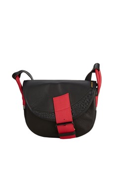 czarna damska torebka  skórzana listonoszka  na ramię Freshman Mini ze sklepu Słoń Torbalski w kategorii Listonoszki - zdjęcie 189191884