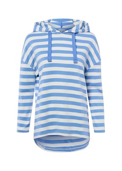 Marie Lund Damski sweter z kapturem Kobiety Bawełna (100%) jasnoniebieski w paski ze sklepu vangraaf w kategorii Bluzy damskie - zdjęcie 189192003