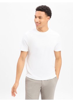 JOOP! Koszulka męska - Priamo Mężczyźni Bawełna (100%) écru jednolity ze sklepu vangraaf w kategorii T-shirty męskie - zdjęcie 189192023