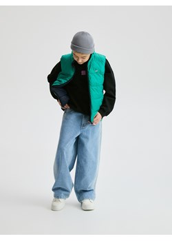 Reserved - Dwustronna kamizelka - zielony ze sklepu Reserved w kategorii Kamizelki chłopięce - zdjęcie 189192460