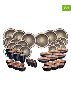 Björn 48-częściowy zestaw talerzy "Iris" w kolorze brązowym ze sklepu Limango Polska w kategorii Naczynia - zdjęcie 189195401