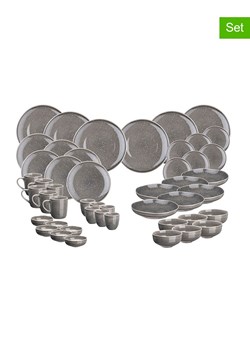 Björn 48-częściowy zestaw talerzy "Stellar" w kolorze szarobrązowym ze sklepu Limango Polska w kategorii Naczynia - zdjęcie 189195581