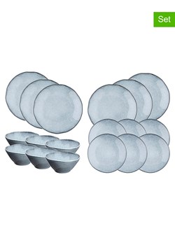 Björn 18-częściowy zestaw "Cloud" w kolorze szaroniebieskim ze sklepu Limango Polska w kategorii Naczynia - zdjęcie 189195640