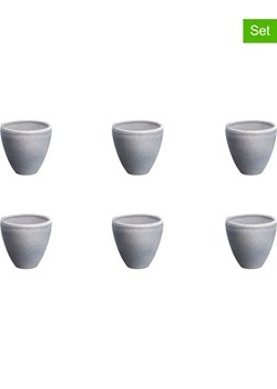 Björn Kubki (6 szt.) "Stone" w kolorze szarym - 150 ml ze sklepu Limango Polska w kategorii Kubki - zdjęcie 189195674