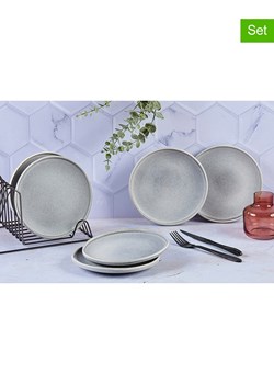 Björn Talerzyki deserowe (6 szt.) "Stone" w kolorze szarym - Ø 19 cm ze sklepu Limango Polska w kategorii Naczynia - zdjęcie 189195692
