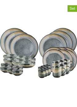 Björn 36-częściowy zestaw "Genesis" w kolorze niebiesko-beżowym ze sklepu Limango Polska w kategorii Naczynia - zdjęcie 189195770