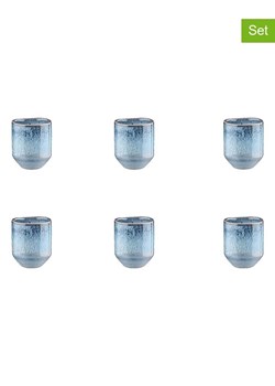 Björn Filiżanki (6 szt.) "Genesis" w kolorze niebieskim - 80 ml ze sklepu Limango Polska w kategorii Kubki - zdjęcie 189195831