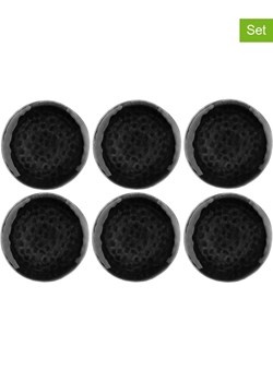 Björn Talerze obiadowe (6 szt.) "Moon" w kolorze czarnym - Ø 28,5 cm ze sklepu Limango Polska w kategorii Naczynia - zdjęcie 189196134