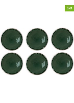 Björn Talerze obiadowe (6 szt.) "Oxygen" w kolorze zielonym - Ø 27 cm ze sklepu Limango Polska w kategorii Naczynia - zdjęcie 189196250