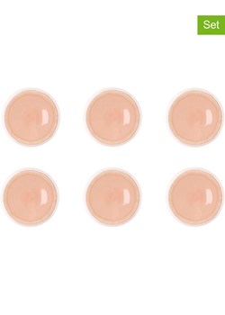 Björn Talerzyki deserowe (6 szt.) "Oxygen" w kolorze jasnoróżowym - Ø 21,5 cm ze sklepu Limango Polska w kategorii Naczynia - zdjęcie 189196300