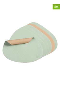 Björn Podkładki (6 szt.) w kolorze jasnoróżowo-jasnozielonym - 44 x 37 cm ze sklepu Limango Polska w kategorii Podkładki na stół - zdjęcie 189197233