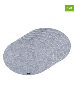 Björn Podkładki (6 szt.) w kolorze szarym - 45 x 33 cm ze sklepu Limango Polska w kategorii Podkładki na stół - zdjęcie 189197423