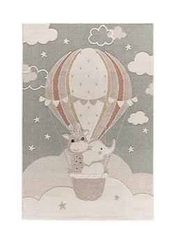 Atticgo Dywan "Clown" w kolorze turkusowo-białym ze sklepu Limango Polska w kategorii Tekstylia dziecięce - zdjęcie 189197852