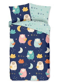 Good Morning Komplet pościeli "Sheep" w kolorze granatowym ze sklepu Limango Polska w kategorii Pościel dziecięca - zdjęcie 189198772