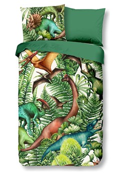 Good Morning Komplet pościeli "Prehistory" w kolorze zielonym ze sklepu Limango Polska w kategorii Pościel dziecięca - zdjęcie 189198890