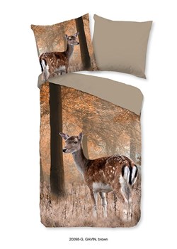 Good Morning Komplet pościeli "Gavin" w kolorze brązowym ze sklepu Limango Polska w kategorii Pościele - zdjęcie 189199030