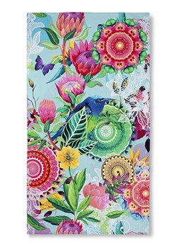 Hip Ręcznik plażowy "Chess" w kolorze błękitnym ze wzorem ze sklepu Limango Polska w kategorii Ręczniki - zdjęcie 189199481