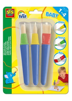 SES Pędzle (3 szt.) "My first" - 12 m+ ze sklepu Limango Polska w kategorii Zabawki - zdjęcie 189201211