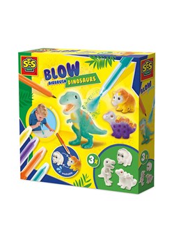 SES Zestaw pisaków Airbrush "Dino" - 5+ ze sklepu Limango Polska w kategorii Zabawki - zdjęcie 189201452