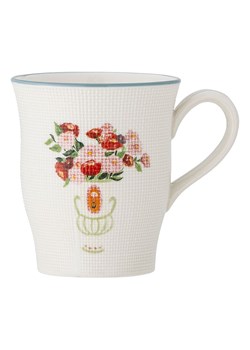Bloomingville Kubek "Dorothy" w kolorze biało-niebiesko-jasnoróżowym - 310 ml ze sklepu Limango Polska w kategorii Naczynia - zdjęcie 189201754