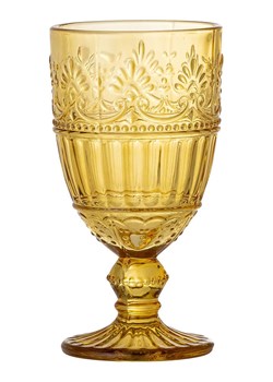 Bloomingville Kieliszek "Feyza" w kolorze żółtym do wina - 205 ml ze sklepu Limango Polska w kategorii Naczynia - zdjęcie 189201822