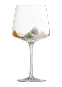 Bloomingville Kieliszek "Gildor" w kolorze jasnobrązowo-zielonym do wina - 490 ml ze sklepu Limango Polska w kategorii Naczynia - zdjęcie 189201851