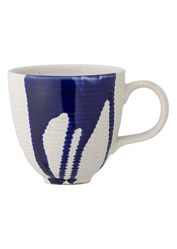 Bloomingville Kubek "Okayama" w kolorze biało-niebieskim - 310 ml ze sklepu Limango Polska w kategorii Naczynia - zdjęcie 189202210