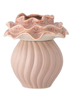 Bloomingville Wazon "Petalia" w kolorze jasnoróżowym - wys. 17 x Ø 15,5 cm ze sklepu Limango Polska w kategorii Wazony - zdjęcie 189202240