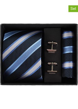 New G.O.L 3-częściowy zestaw prezentowy w kolorze niebiesko-czarnym ze sklepu Limango Polska w kategorii Paski dziecięce - zdjęcie 189203784