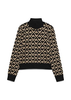 Vero Moda Sweter w kolorze beżowo-czarnym ze sklepu Limango Polska w kategorii Swetry damskie - zdjęcie 189204262