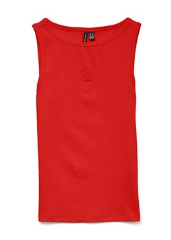 Vero Moda Top w kolorze czerwonym ze sklepu Limango Polska w kategorii Bluzki damskie - zdjęcie 189204403