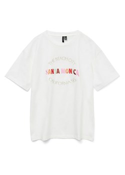 Vero Moda Koszulka w kolorze białym ze sklepu Limango Polska w kategorii Bluzki damskie - zdjęcie 189204420