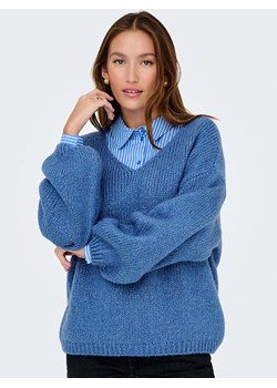 JDY Sweter "Dydinea" w kolorze niebieskim ze sklepu Limango Polska w kategorii Swetry damskie - zdjęcie 189205070
