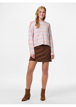 Pieces Sweter w kolorze jasnoróżowym ze wzorem ze sklepu Limango Polska w kategorii Swetry damskie - zdjęcie 189205513