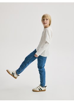 Reserved - Jeansy slim - niebieski ze sklepu Reserved w kategorii Spodnie chłopięce - zdjęcie 189209230