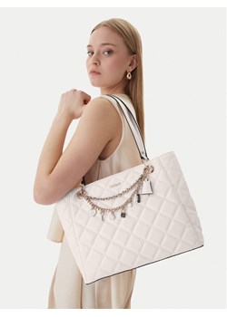 Torebka Guess Libby HWGG99 12250 Biały ze sklepu eobuwie.pl w kategorii Torby Shopper bag - zdjęcie 189209610