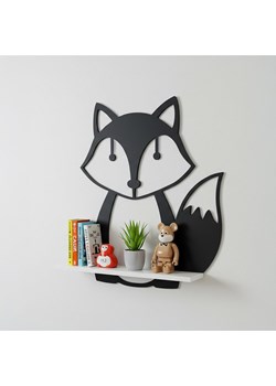 Woody Kids Regał ścienny w kolorze czarno-białym - 33 x 35 x 10 cm ze sklepu Limango Polska w kategorii Meble dziecięce - zdjęcie 189209824