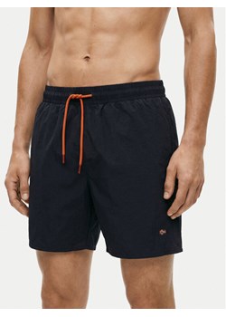 Napapijri Szorty kąpielowe V-Haldane NP0A4HRZ Granatowy Regular Fit ze sklepu MODIVO w kategorii Kąpielówki - zdjęcie 189210090