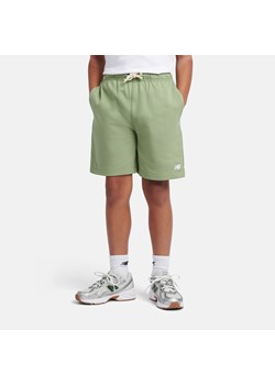 Spodenki dziecięce New Balance LAKB0008AAR – zielone ze sklepu New Balance Poland w kategorii Spodenki chłopięce - zdjęcie 189210481