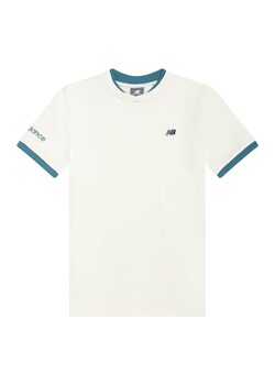 Koszulka dziecięca New Balance YT61B802SST – biała ze sklepu New Balance Poland w kategorii T-shirty chłopięce - zdjęcie 189210482