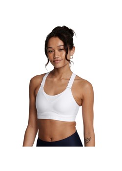 Biustonosz treningowy Under Armour UA Infinity High 2.0 Bra - biały ze sklepu Sportstylestory.com w kategorii Biustonosze - zdjęcie 189210944