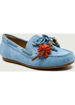 Michael Kors Mokasyny FALLON | zamsz ze sklepu Gomez Fashion Store w kategorii Mokasyny damskie - zdjęcie 189212813